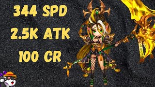 The Power Of Ethna (Wind Hell Lady) In RTA  Summoners War