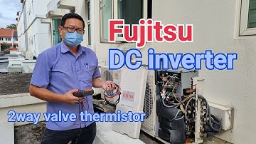 How to troubleshoot Fujitsu DC inverter indoor unit blinking.