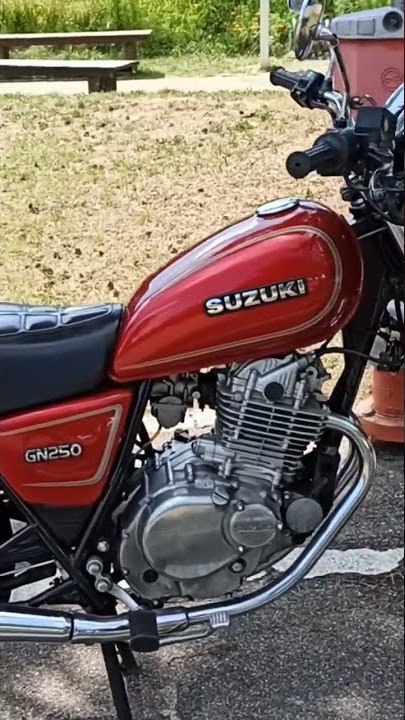 Suzuki GN 250 😍 #suzuki #gn125 #gn250 #vintage #motorcycle #cruising #old #oldschool
