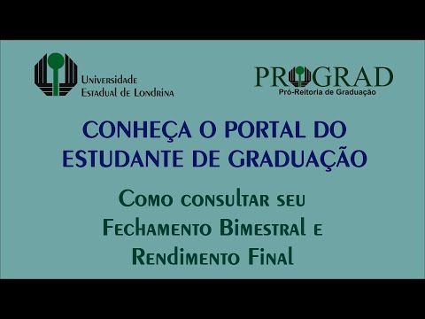 Como consultar seu Fechamento Bimestral e Rendimento Final