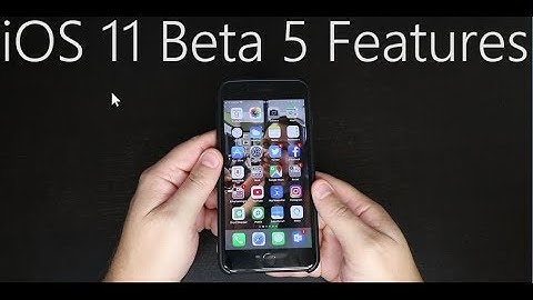 iOS 11 Beta 5 Features - Hands On