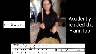 Flam #gordyknudtson #alandawson #drumlesson #rudiments #openclosetechnique #drums #rhythm #practice