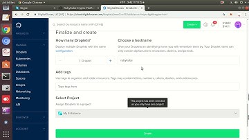 Deploy Ubuntu Linux Server DigitalOcean /Freelancing