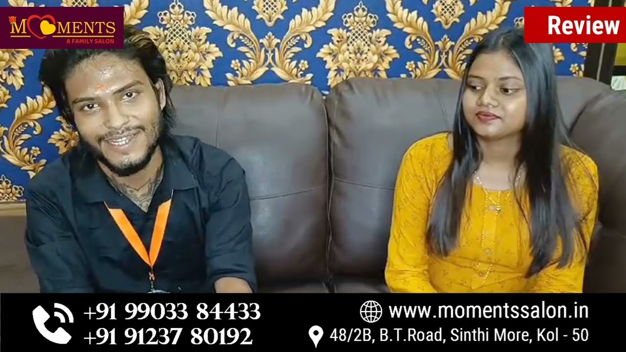 #momentsfamilysalon | #customerreview #review #reaction | Review of our valuable customer | Salon