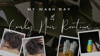 The PERFECT Wash Day Routine for HAIR GROWTH  + Curly Hair Routine