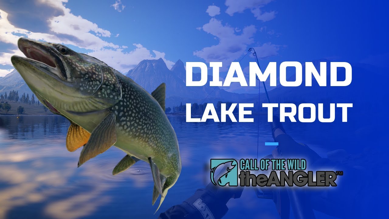 Call of the Wild theAngler How to catch a diamond Lake Trout YouTube