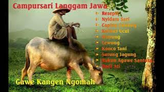 Download lagu LANGGAM JAWA, RESEPSI MANTEN CAMPURSARI TERBARU