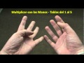 Multiplicar con las Manos: Tablas del 1 al 5 ✋