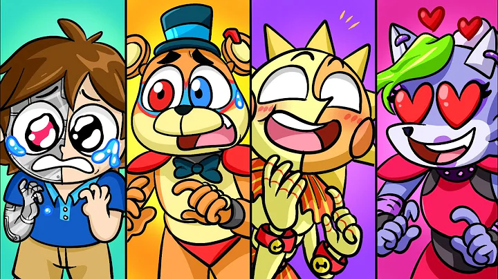Gregory, Freddy, Sunrise & Roxy - FNAF Security Br...