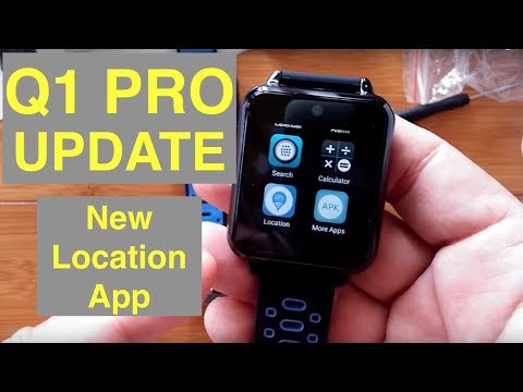 FINOW Q1 PRO Square Android 6 IP67 Waterproof 4G Cell Smartwatch: Location Tracking Update
