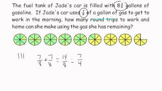 Problem Solving - Dividing Fractions Word Problem