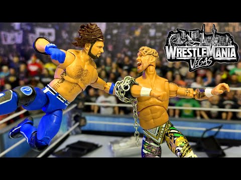 AJ Styles vs Will Ospreay - AJ's Career on the Line! No Disqualification Action Figure Match