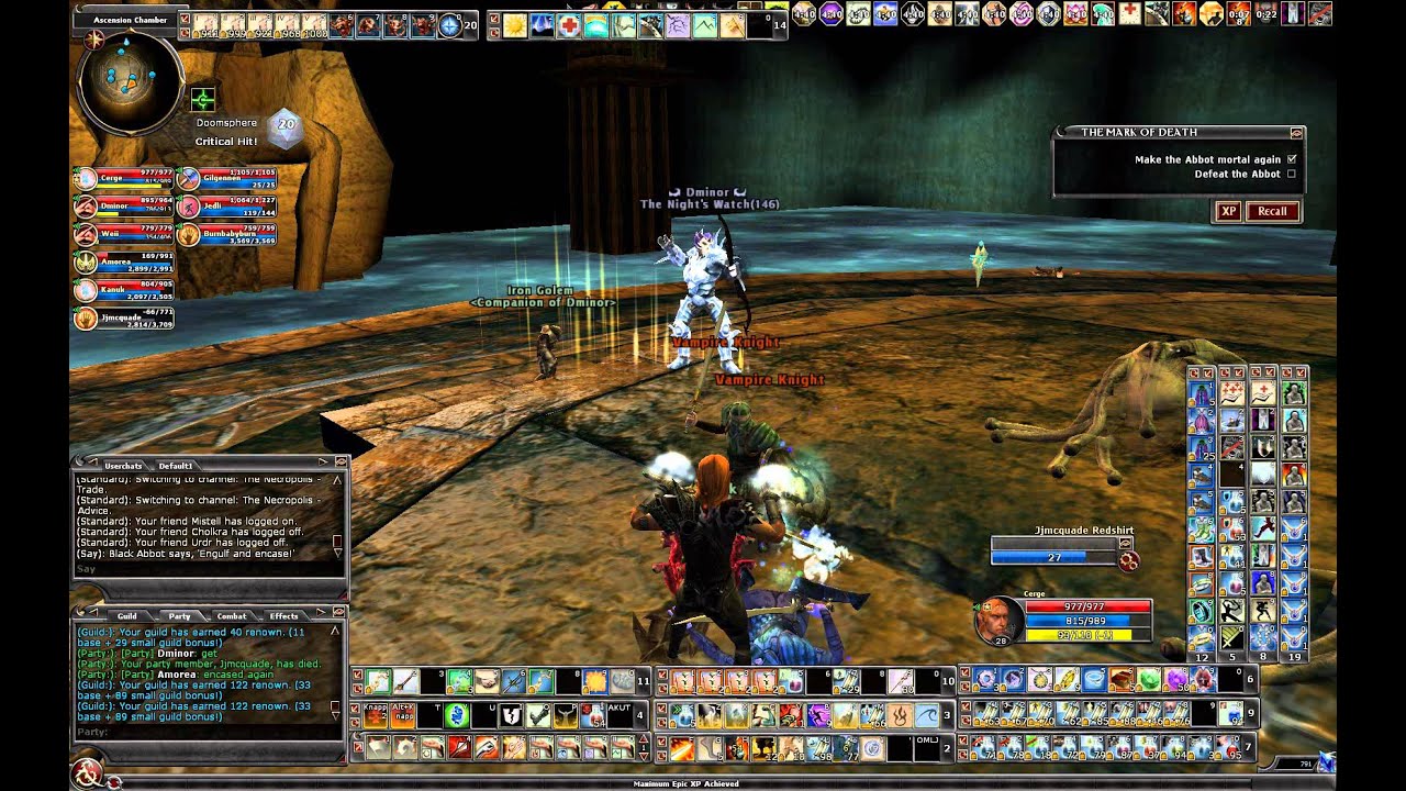 DDO eN Mark of Death shortman with pug