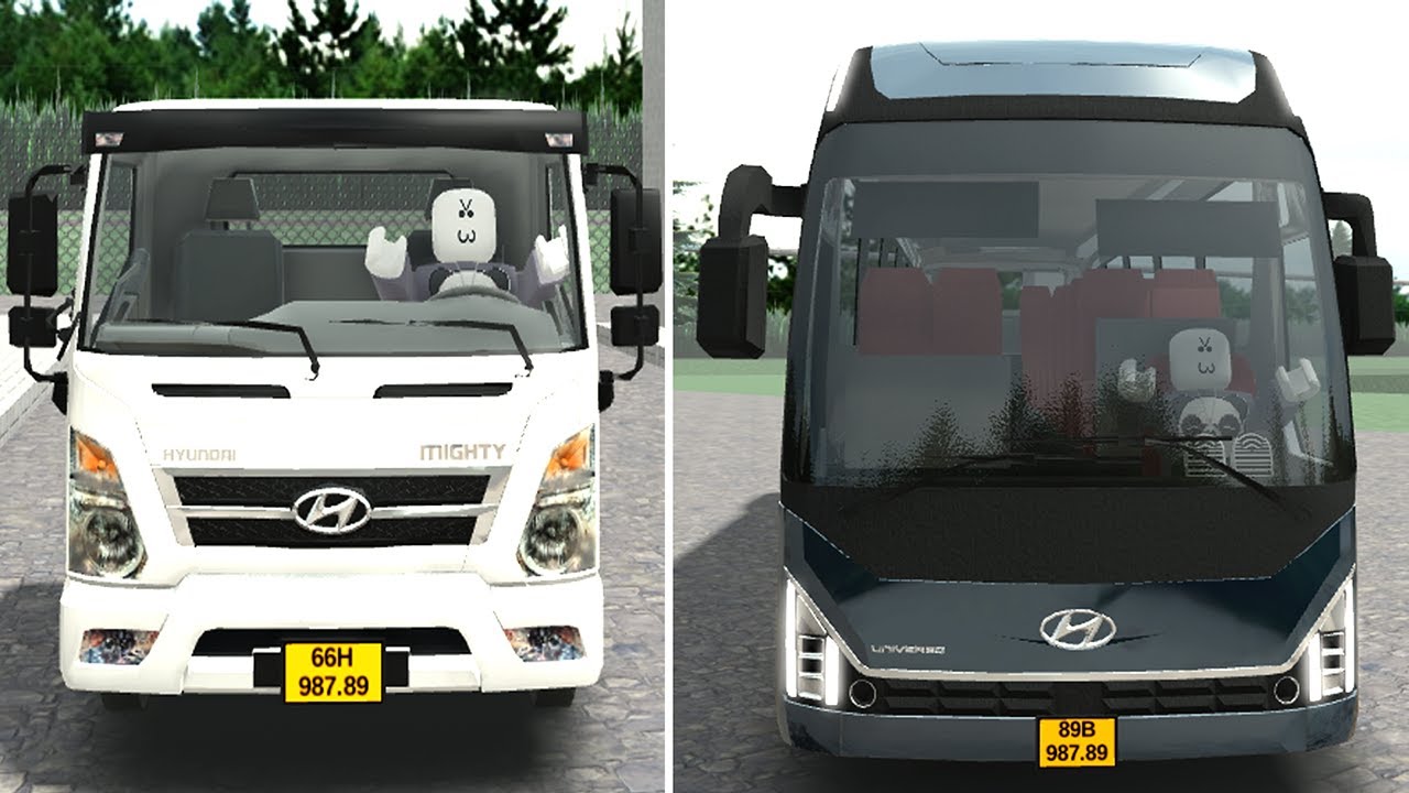 [로블록스] 버스 드라이버 베트남 2! 유로트럭처럼 트레일러도 가능?? 어떻게 한거지?