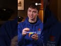 Solving a Rubik's cube with one hand #shorts