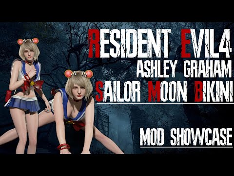 Resident Evil 4 - Remake: Mod Showcase: Ashley Sailor Moon Bikini