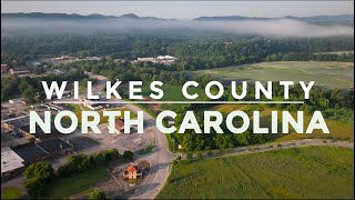 Aerial View of Wilkes County North Carolina