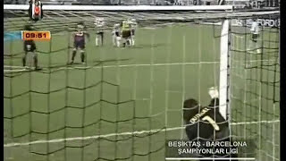 Beşiktaş 3 - Barcelona 0, Şampiyonlar Ligi Grup Maçı Geniş Özet (19.9.2000)