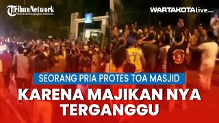 Protes Suara Toa Masjid, Penghuni Perumahan di Tangerang Digeruduk Warga, Ini Kata Polisi