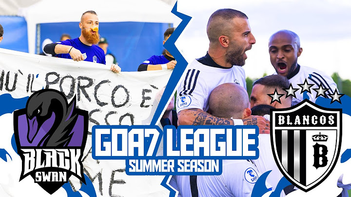 Il nuovo RAGNAR contro i Blancos orfani di DOSE | BLACKSWAN - BLANCOS | GOA7 League Highlights