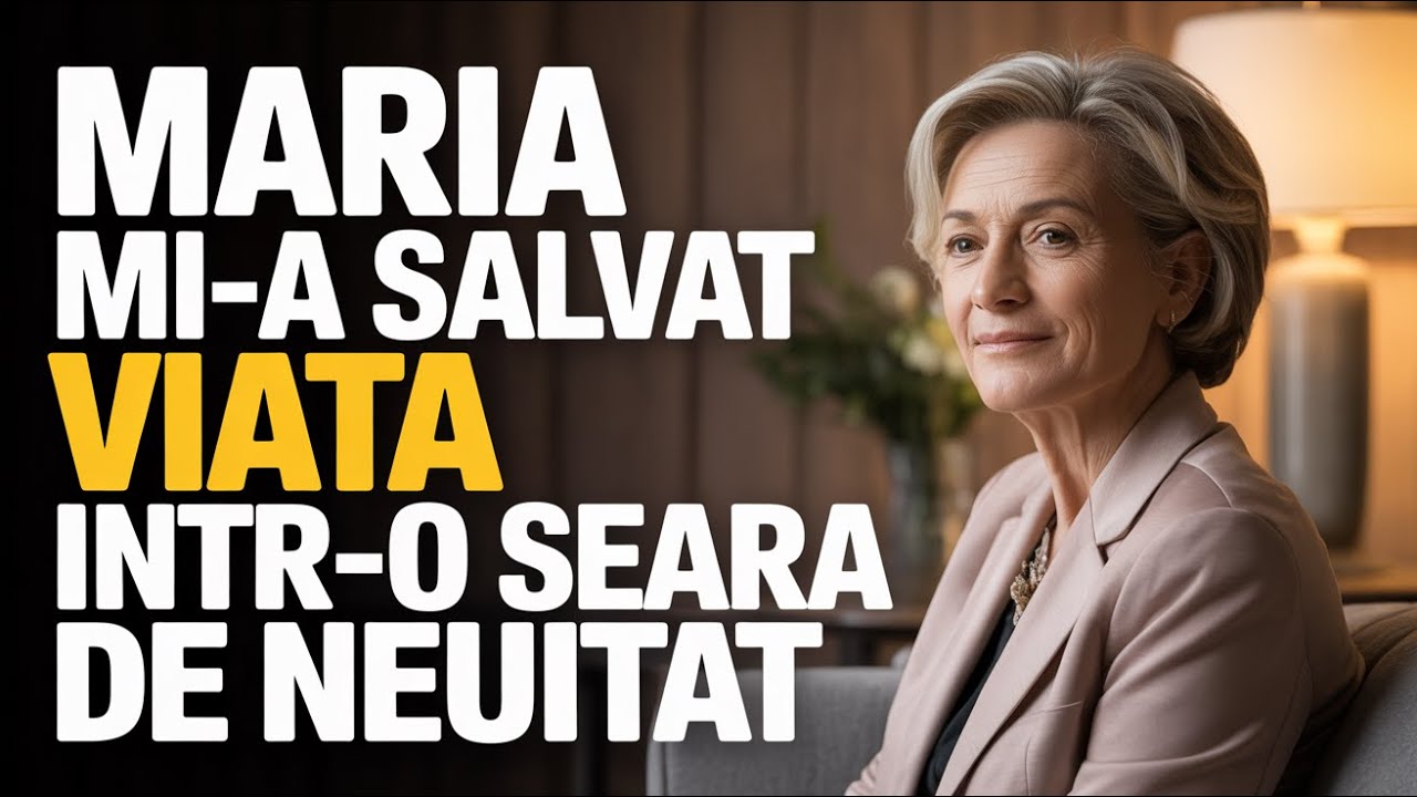 Povestea adevărată a Mariei: Cum o chelneriță mi-a schimbat viața după o cină de familie