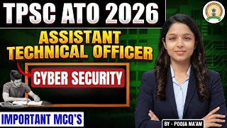 Tripura TPSC ATO 2026 Cyber Security MCQs | TPSC ATO Cyber Security MCQ | TPSC ATO Technical Paper Net Worth
