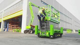 FRONTEQ 12m crawler scissor lifts