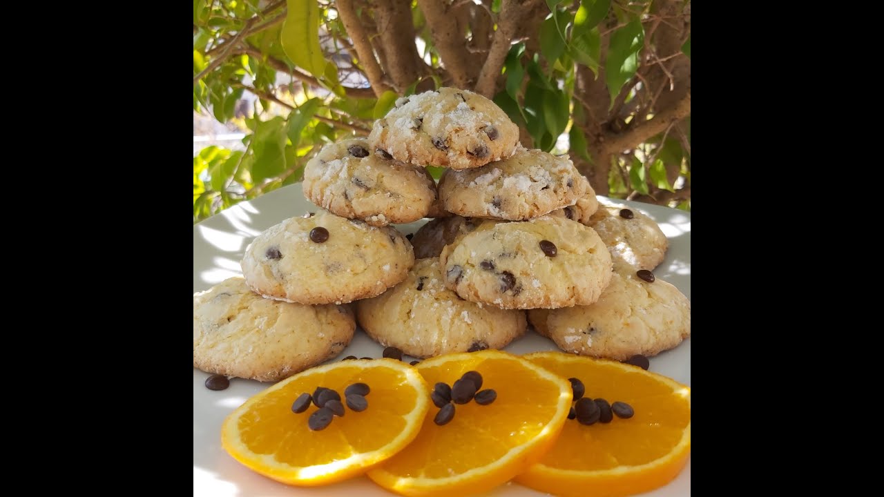 Biscotti Arancia E Gocce Di Cioccolato C E Un Piatto Per Te Facilissimi Ricette Blog Youtube