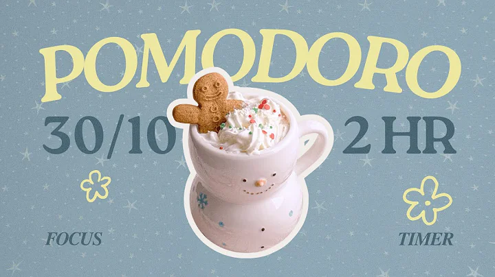 𝐡𝐨𝐥𝐢𝐝𝐚𝐲 𝐦𝐨𝐜𝐡𝐚 ☕ 𝟹𝟶/𝟷𝟶 𝟹 𝚂𝙴𝚃𝚂 𝟸𝙷𝚁 | pomodoro focus timer | cozy jazz | study with me