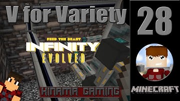 V4Variety FTB Infinity Evolved Expert Mode - 28 - Ocean Base progress