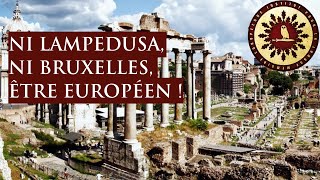 Ni Bruxelles Ni Lampedusa Être Européen