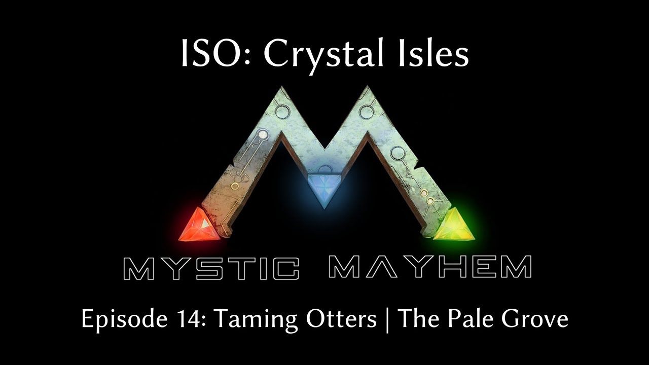 Taming Otters The Pale Grove Crystal Isles Ark Survival Evolved