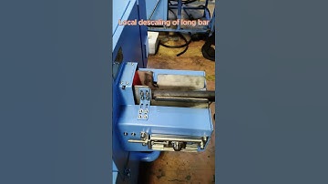 Removing oxide scale from long bar# Descaler# Descaling# Forging automation# Scale cleaning