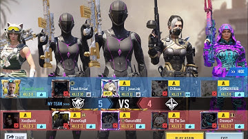 Cod mobile search and destroy Tunisia ranked epic 4-4 tie teamwork victory #codm #ranked