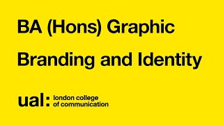 BA (Hons) Graphic Branding and Identity online Open Day Wealth