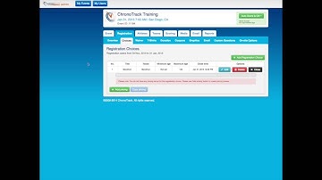 Add a Registration Choice