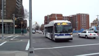 MTA New York City Bus New Flyer XD40 B15 Elderts Lane and Linden Boulevard