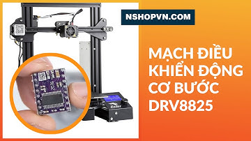 Mạch Điều Khiển Động Cơ Bước DRV8825 (PMII) #Shorts