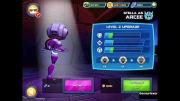 Angry Birds Transformers-New Update Fix Bug&New Character"Arcee" Gameplay! IOS
