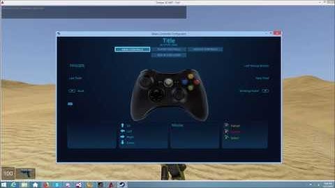 Torque3D and the Steam Controller Configurator