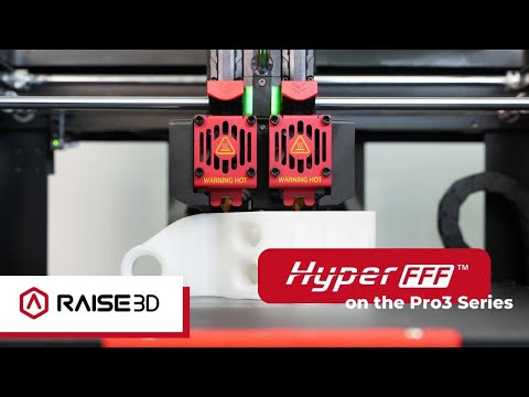 Raise3D Pro3 Series Hyper Speed White PLA Filament - 1.75mm (1kg)