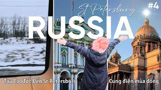 Ep.4: Review Sapsan Train to Saint Petersburg & Passing Out in the Winter Palace | 23 DAYS IN RUSSIA screenshot 3