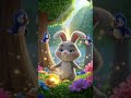 🐰 Cute Little Rabbit Adventure | Funny Bunny Short for Kids 🌿