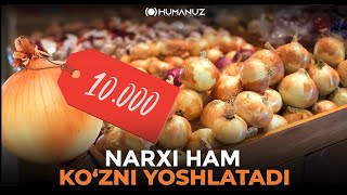 Toshkent bozorlarida piyoz narxi ko&#39;tarilib ketdi!!