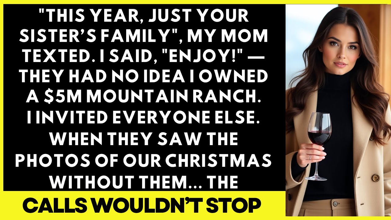 My Parents EXCLUDED me for CHRISTMAS, so I INVITED everyone else to my $5M RANCH... Then CALLs began