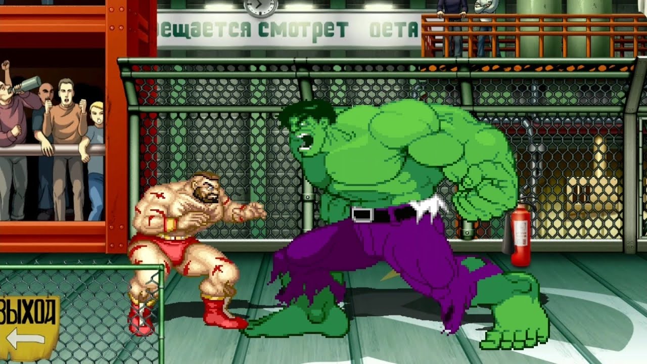 ZANGIEF vs HULK - Highest Level Incredible Epic Fight! - YouTube
