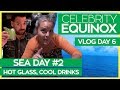 Celebrity Equinox | Hollywood Hot Glass, Mixology & Oceanview Cafe | Celebrity Cruises Vlog Day 06