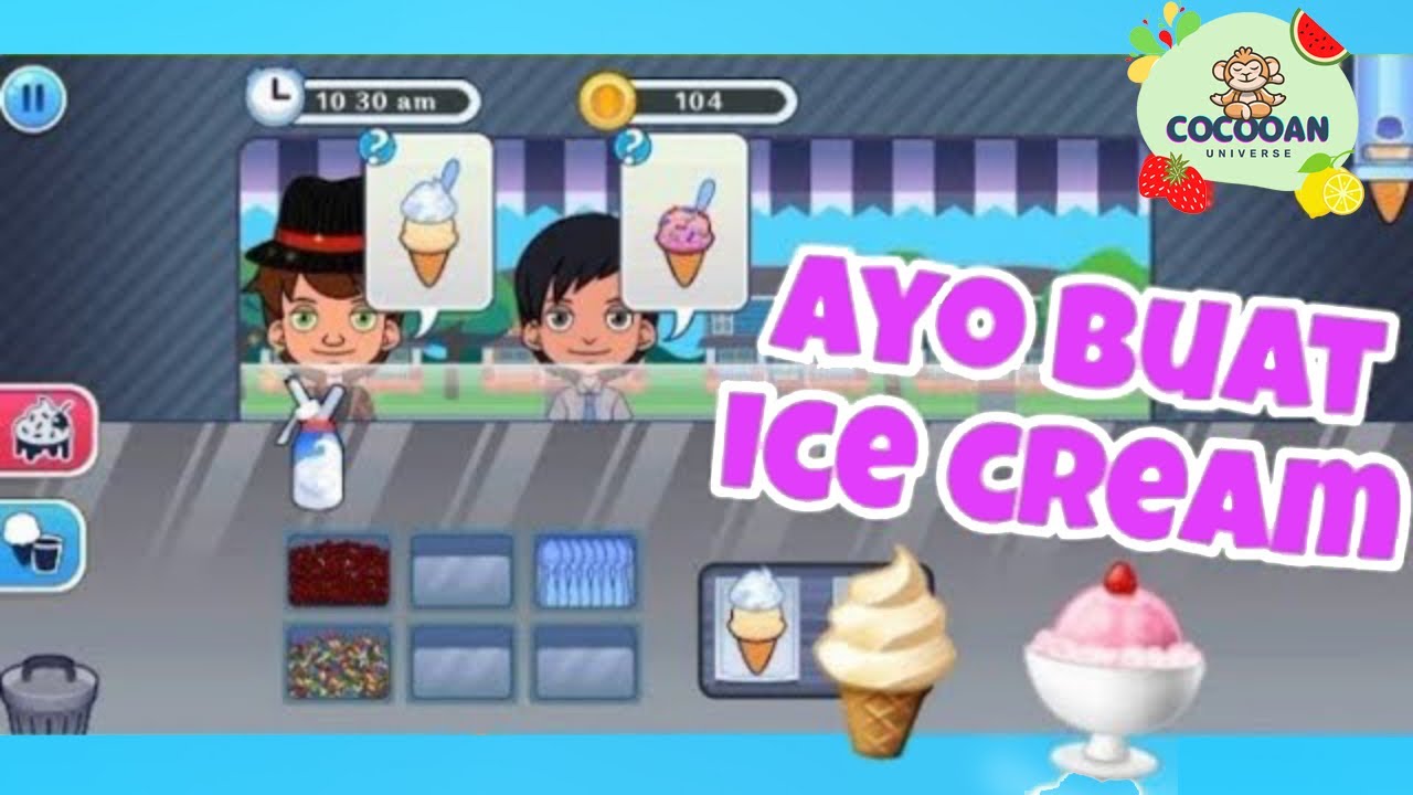 Menjadi Penjual Ice Cream Hebat Game Anak My Ice Cream Truck YouTube