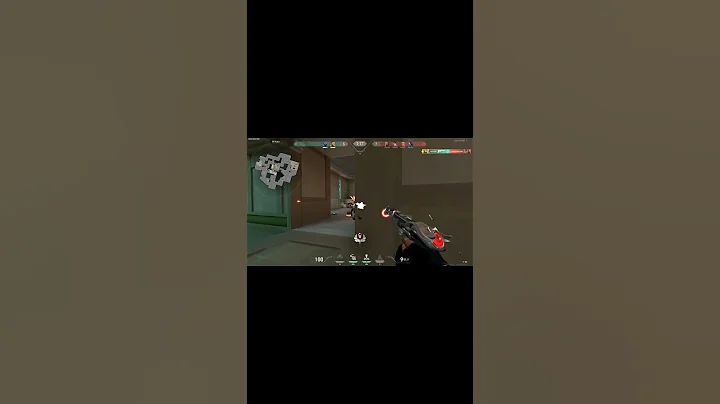 Crazy 10 HP ACE clutch valorant that shocked my team!!!  Shorts #shorts