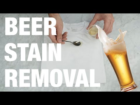 How To Remove A Beer Stain - Beer Stain Cleaning Tips